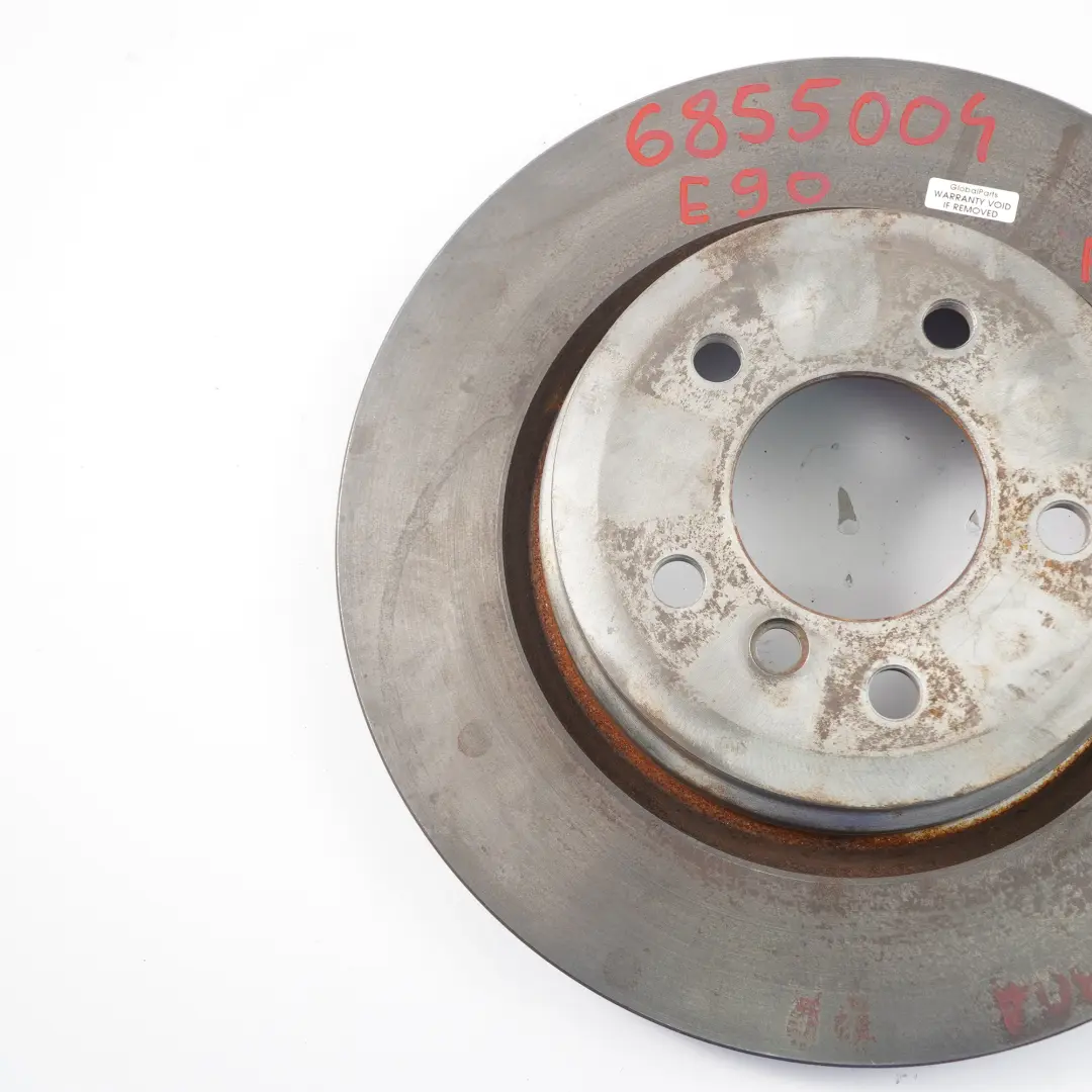 BMW E90 E91 E92 330i Rear Left Right Wheel Perforated Brake Disc Set 336X22 - SKU 6855004-2 - Part number 6855004