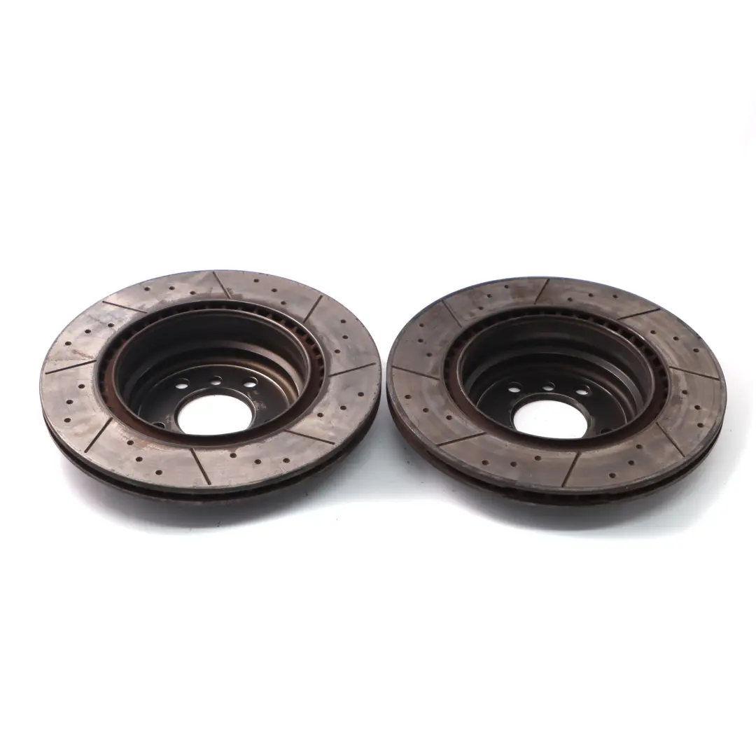 BMW E90 E91 E92 330i Rueda Trasera Izquierda Derecha Disco Perforado Set 336X22 - SKU 6855004-2 - Número de pieza 6855004
