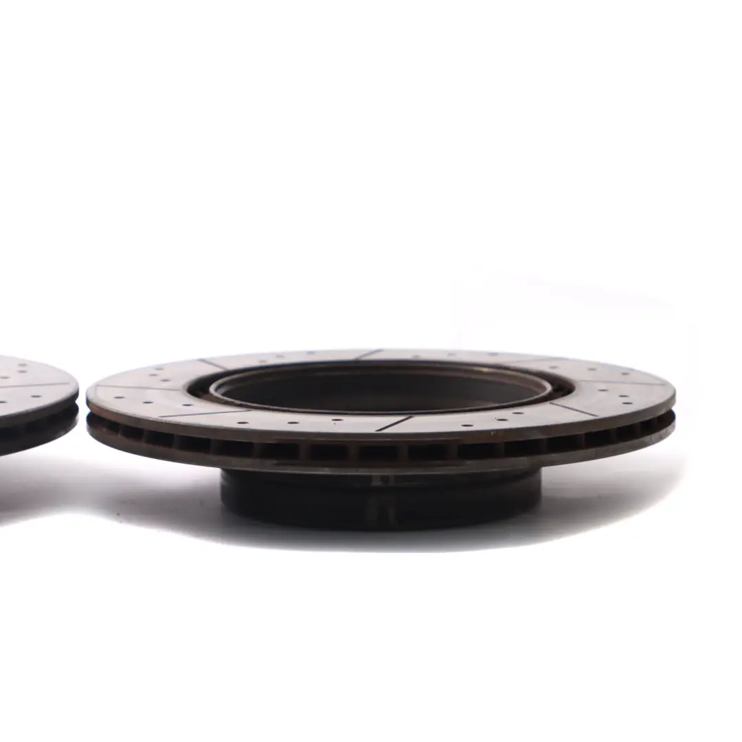 Left Right Wheel Perforated Brake Disc Set 336X22 to BMW E90 E91 E92 330i Rear with Part number 6855004 BMW E90 E91 E92 330i Rear Left Right Wheel Perforated Brake Disc Set 336X22 - SKU 6855004-2 - Part number 6855004