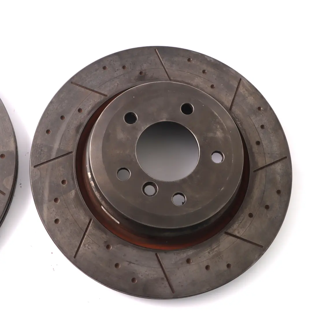 Hinten Links Rechts Rad Gelochte Bremsscheibe Satz 336X22 für BMW E90 E91 E92 330i mit Teilenummer 6855004 BMW E90 E91 E92 330i Hinten Links Rechts Rad Gelochte Bremsscheibe Satz 336X22 - SKU 6855004-2 - Teilenummer 6855004