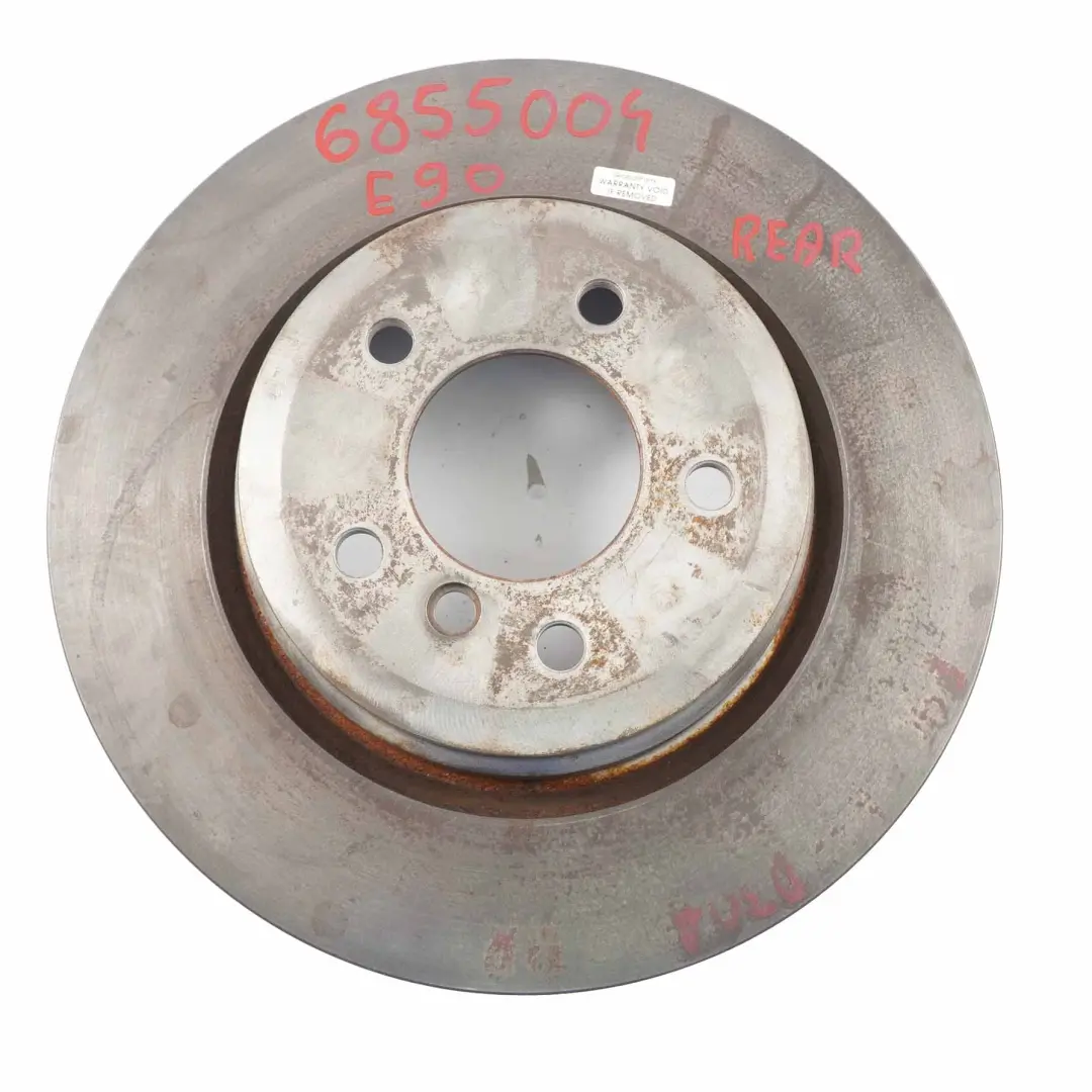 Freno Ventilado BMW E90 E91 Frenado Trasero Izquierdo 336X22 para Disco con número de pieza 6855004 Disco Freno Ventilado BMW E90 E91 Frenado Trasero Izquierdo 336X22 - SKU 6855004 - Número de pieza 6855004