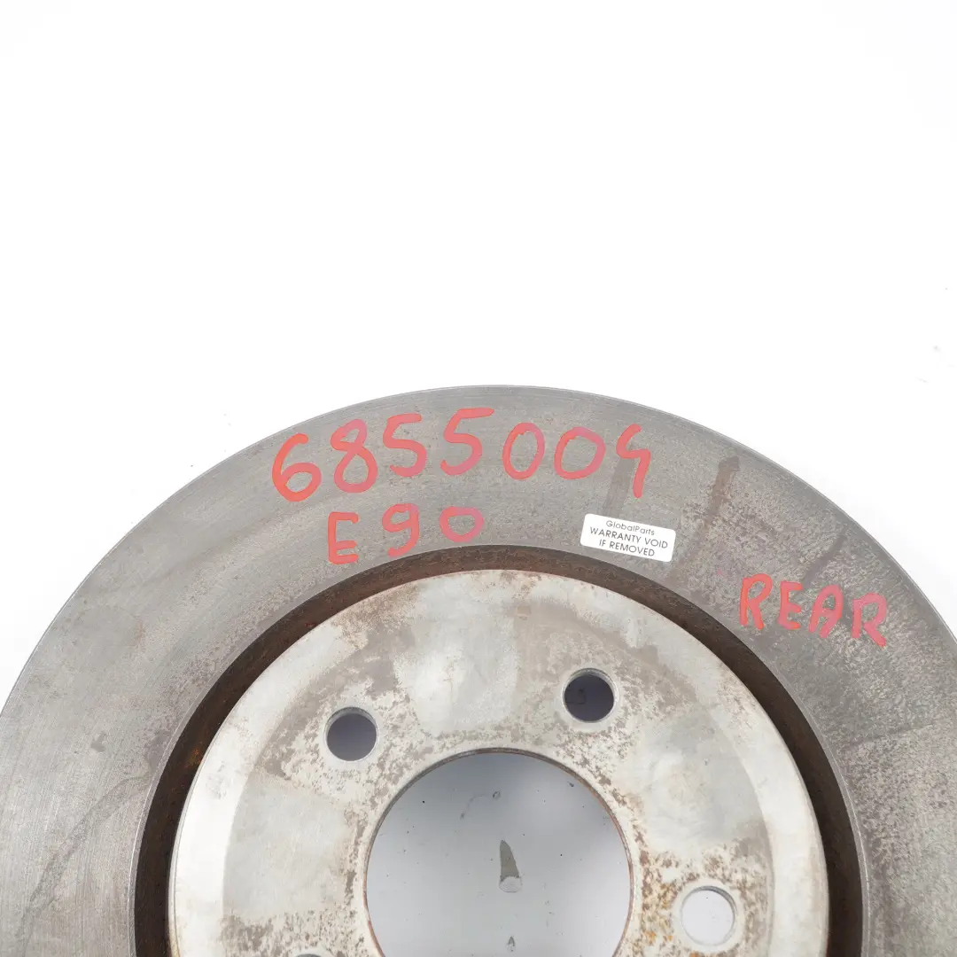 Disco Freno Ventilado BMW E90 E91 Frenado Trasero Izquierdo 336X22 - SKU 6855004 - Número de pieza 6855004