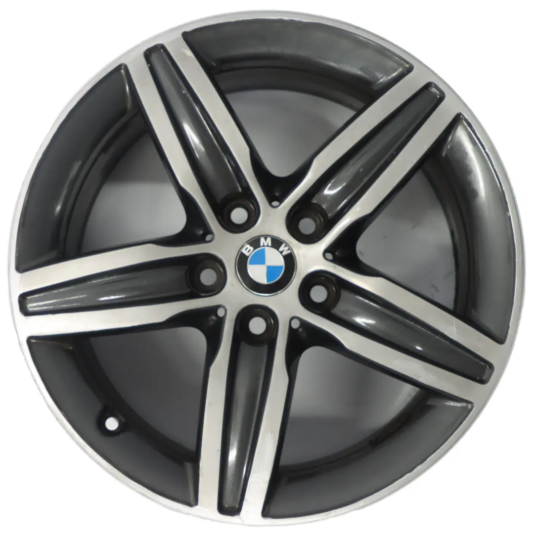 Orbitgrey Leichtmetallfelge 17" 7,5J ET:54 Sternspeiche 379 für BMW F45 F46 mit Teilenummer 6855091 BMW F45 F46 Orbitgrey Leichtmetallfelge 17" 7,5J ET:54 Sternspeiche 379 - SKU 6855091-1 - Teilenummer 6855091