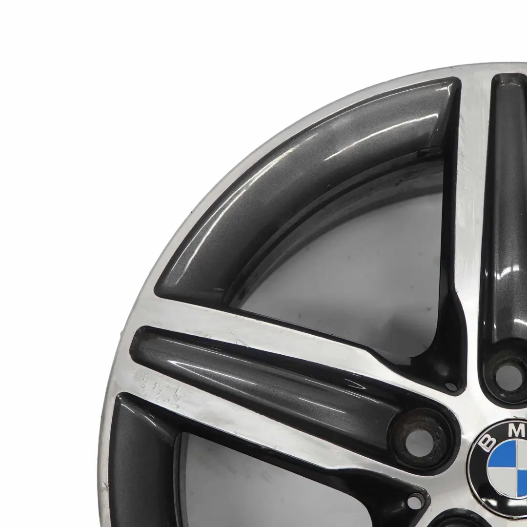 BMW F45 F46 Orbitgrey Leichtmetallfelge 17" 7,5J ET:54 Sternspeiche 379 - SKU 6855091-2 - Teilenummer 6855091