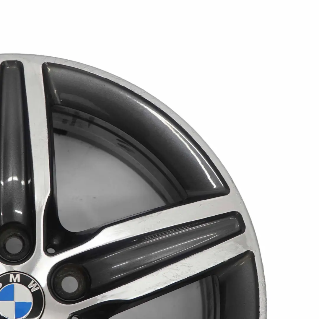 BMW F45 F46 Orbitgrey Cerchio in lega 17" 7,5J ET:54 Star Spoke 379 - SKU 6855091-2 - Numero di parte 6855091