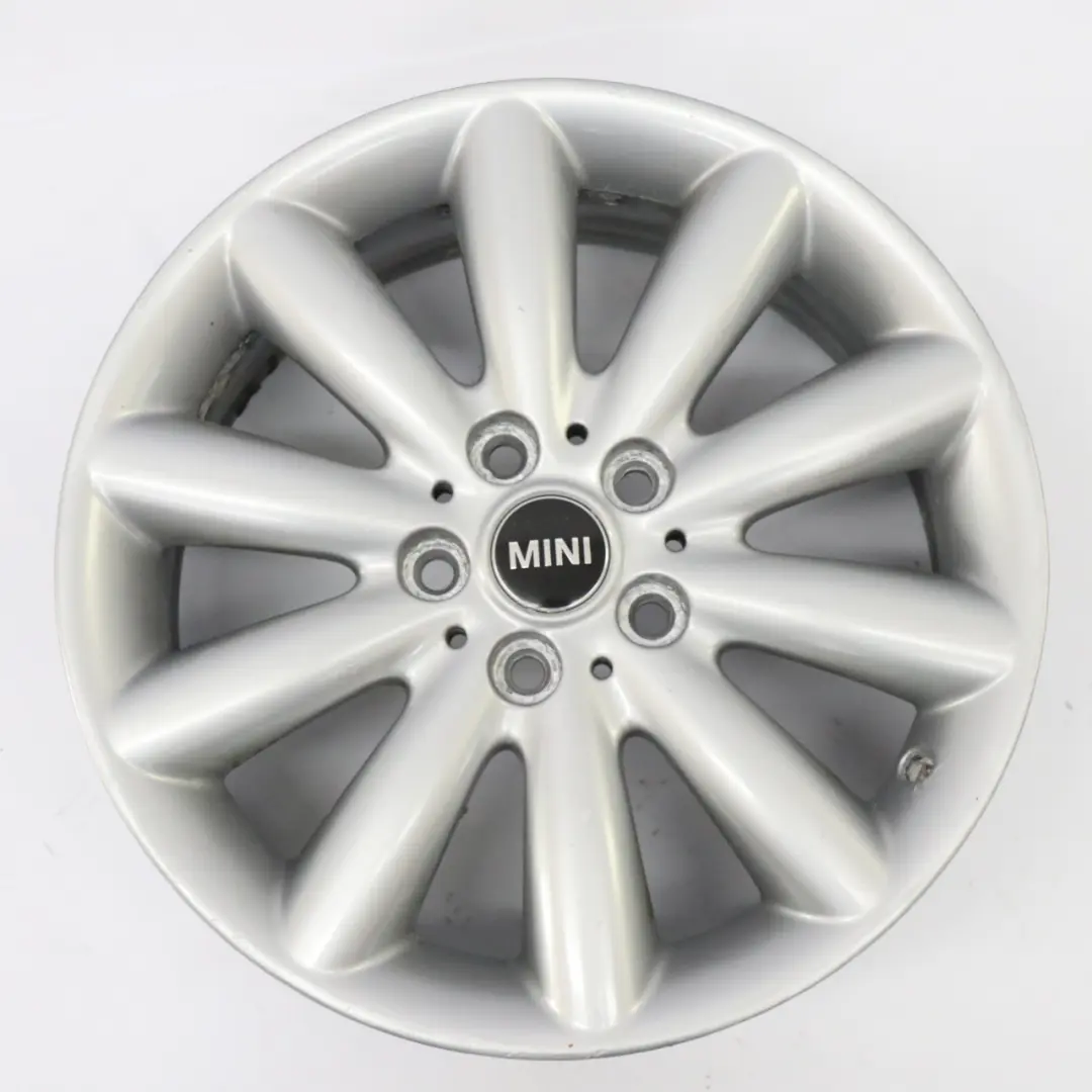 Alloy Rim 17" 7J ET:54 Cosmos Spoke 499 to Mini Cooper F55 F56 Silver Wheel with Part number 6855108 Mini Cooper F55 F56 Silver Wheel Alloy Rim 17" 7J ET:54 Cosmos Spoke 499 - SKU 6855108-3 - Part number 6855108