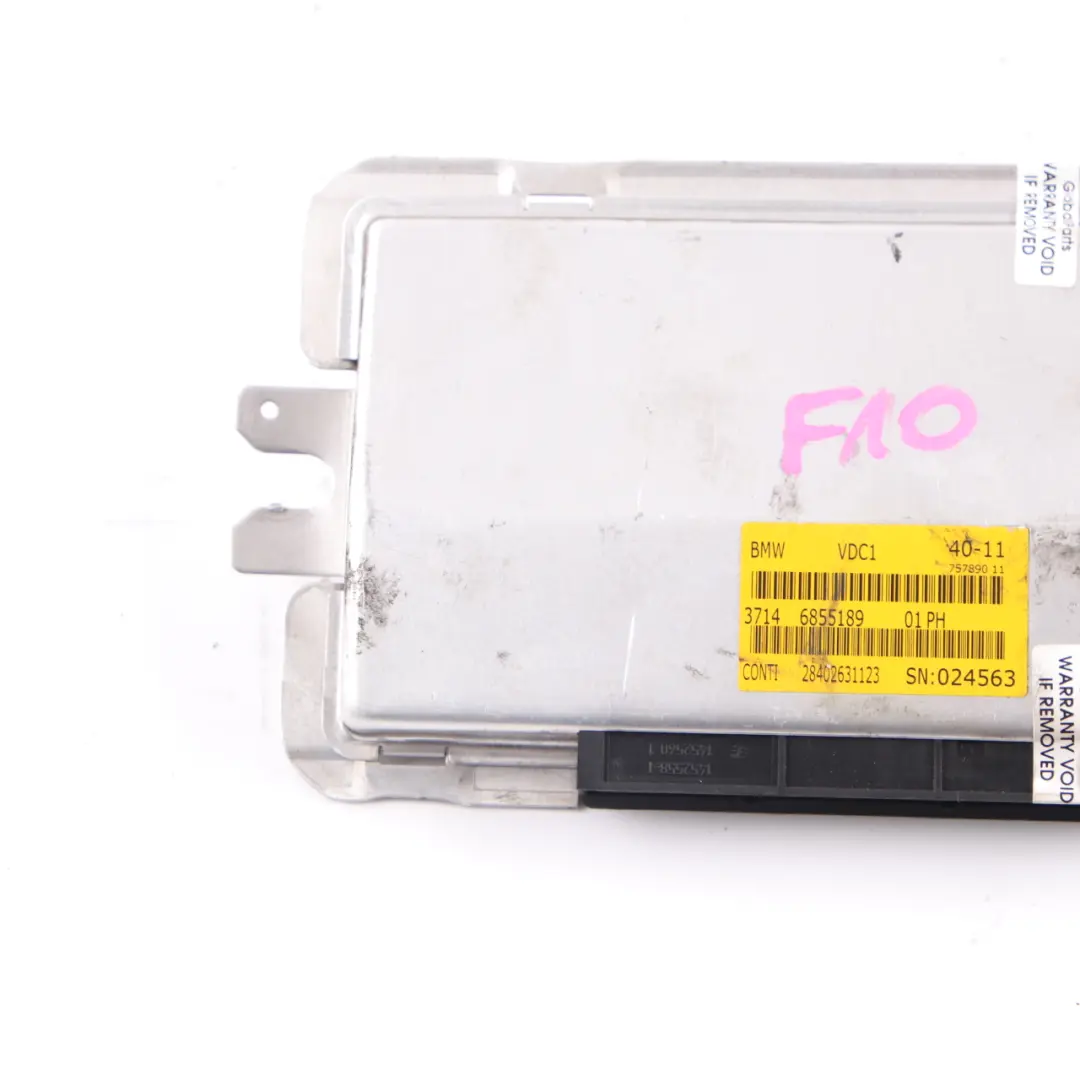 Unità livello sospensione posteriore Modulo VDC per BMW F20 F21 F30 F31 con numero di parte 6855189 BMW F20 F21 F30 F31 Unità livello sospensione posteriore Modulo VDC - SKU 6855189 - Numero di parte 6855189