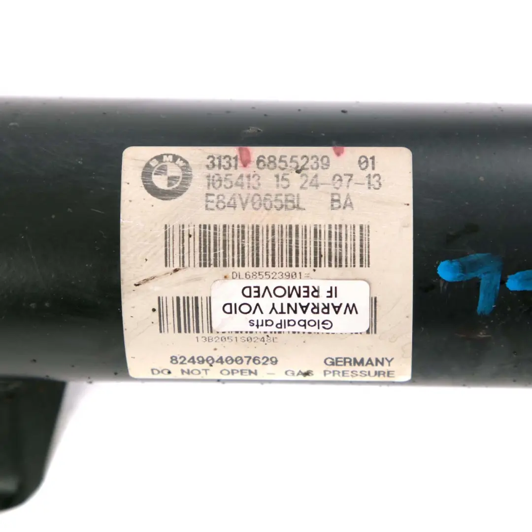 Strut BMW X1 E84 N47N Front Left N/S Suspension Shock Absorber to Spring with Part number 6855239 Spring Strut BMW X1 E84 N47N Front Left N/S Suspension Shock Absorber - SKU 6855239 - Part number 6855239