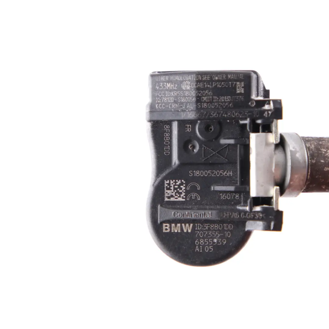  2X Original BMW Reifendruck Radelektronik Modul Sensor RDC 433MHZ - SKU 6855539-1 - Teilenummer 6855539