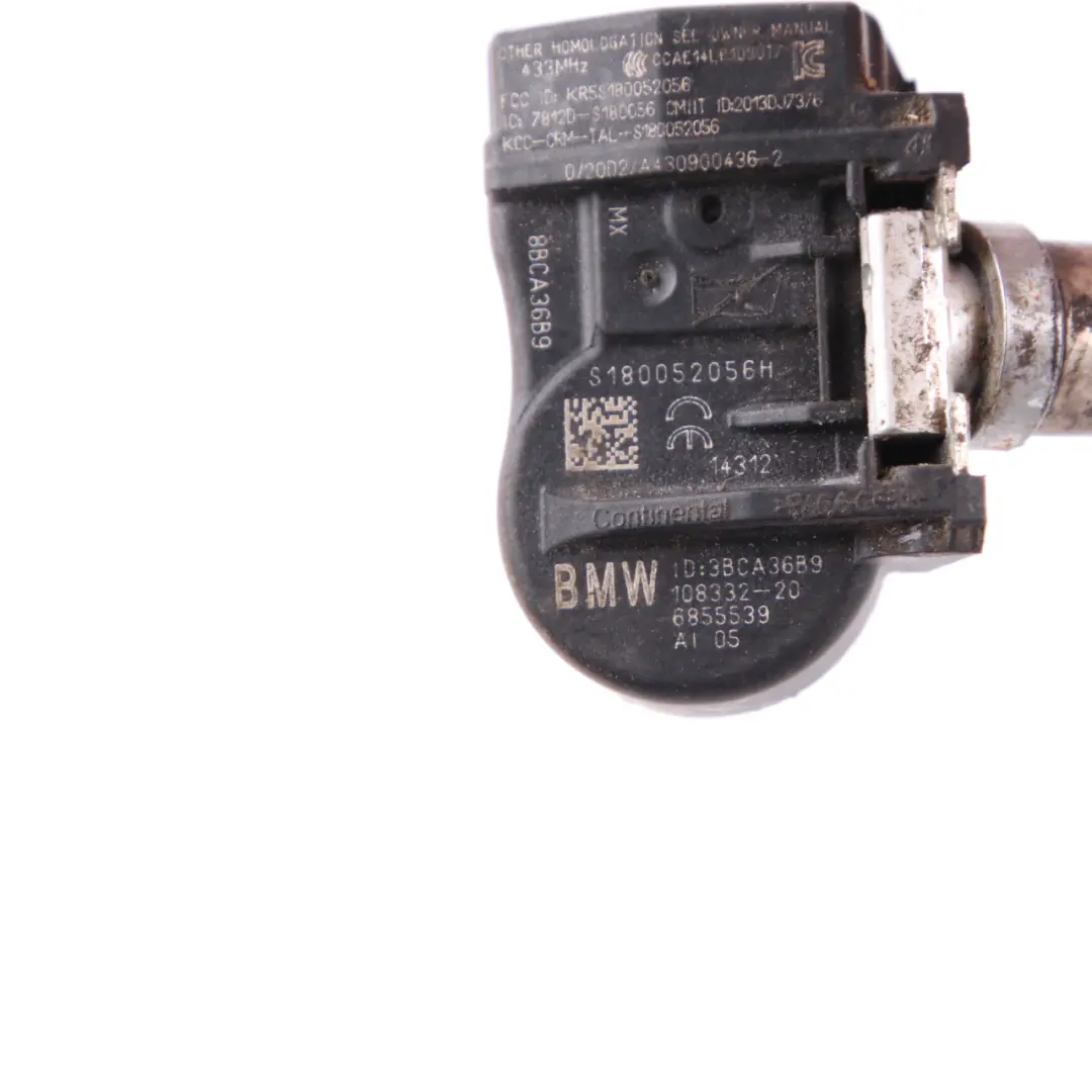  2X Genuine BMW Tyre Pressure Wheel Electronics Module Sensor RDC 433MHZ - SKU 6855539-1 - Part number 6855539