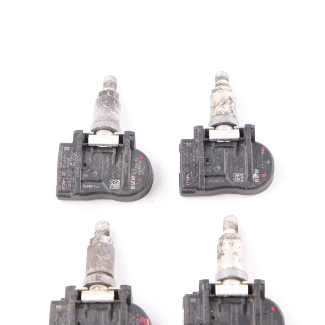  4X BMW d'origine Tyre Pressure Wheel Electronic Module Sensor RDC 433MHZ - SKU 6855539-2 - Numéro de pièce 6855539