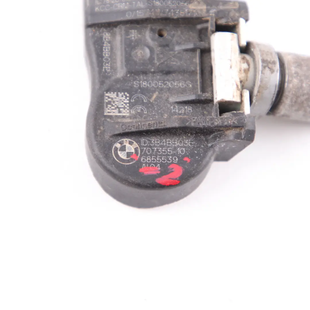  4X Genuine BMW Tyre Pressure Wheel Electronics Module Sensor RDC 433MHZ - SKU 6855539-2 - Part number 6855539