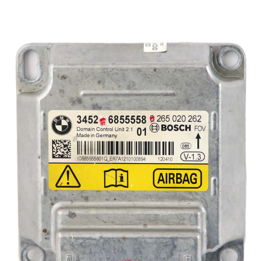 BMW F20 F21 F22 F30 F31 ECU ICM Plus Control Unit Module - SKU 6855558 - Part number 6855558