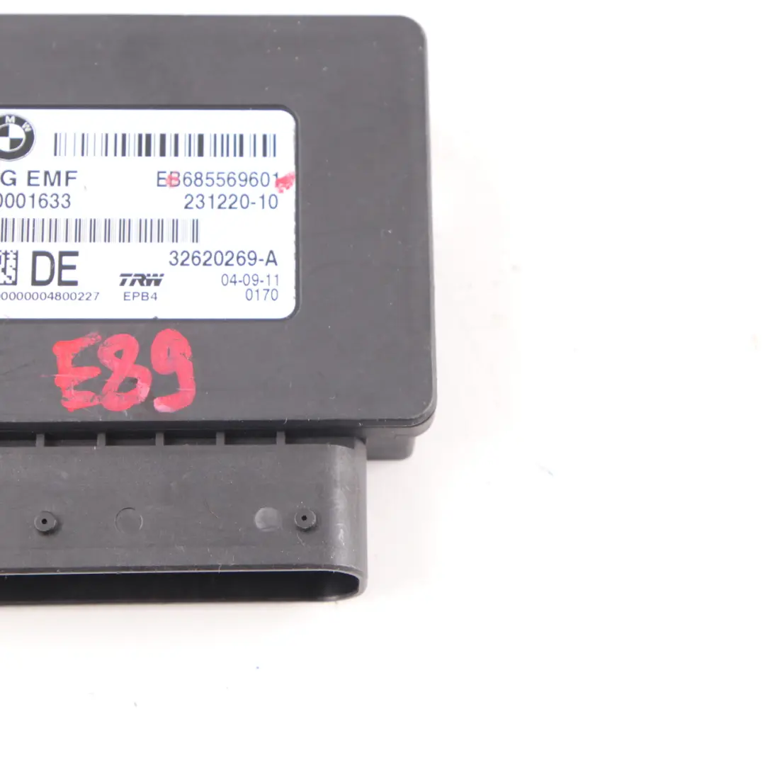EMF Module BMW Z4 E89 Parking Brake Unit Electric Control to with Part number 6855696 EMF Module BMW Z4 E89 Parking Brake Unit Electric Control - SKU 6855696 - Part number 6855696