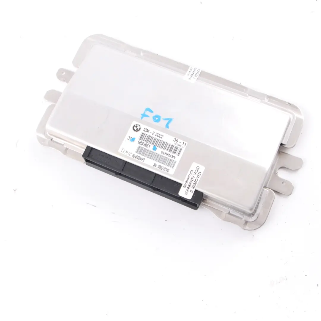 Moduł Sterownik Zawieszenia VDC Tylny do BMW F10 F11 F13 F06 o numerze 6855951 BMW F10 F11 F13 F06 Moduł Sterownik Zawieszenia VDC Tylny - SKU 6855951 - Numer Części 6855951