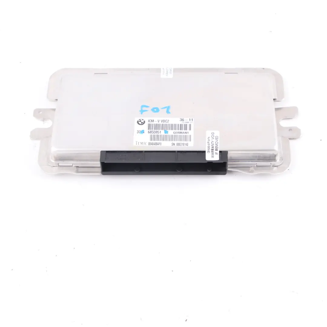 Module VDC Contrôle Niveau Suspension Arrière pour BMW F10 F11 F13 F06 à propos du numéro de pièce 6855951 BMW F10 F11 F13 F06 Module VDC Contrôle Niveau Suspension Arrière - SKU 6855951 - Numéro de pièce 6855951