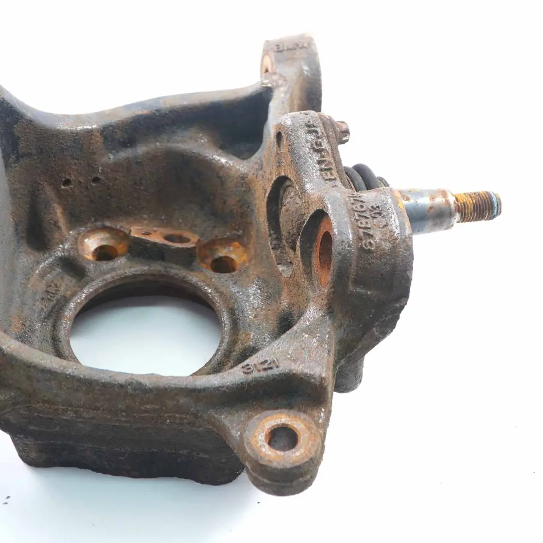 Carrier Front Left N/S Axle Suspension Bearing Mount to BMW X3 F25 Wheel with Part number 6855953 BMW X3 F25 Wheel Carrier Front Left N/S Axle Suspension Bearing Mount - SKU 6855953-2 - Part number 6855953