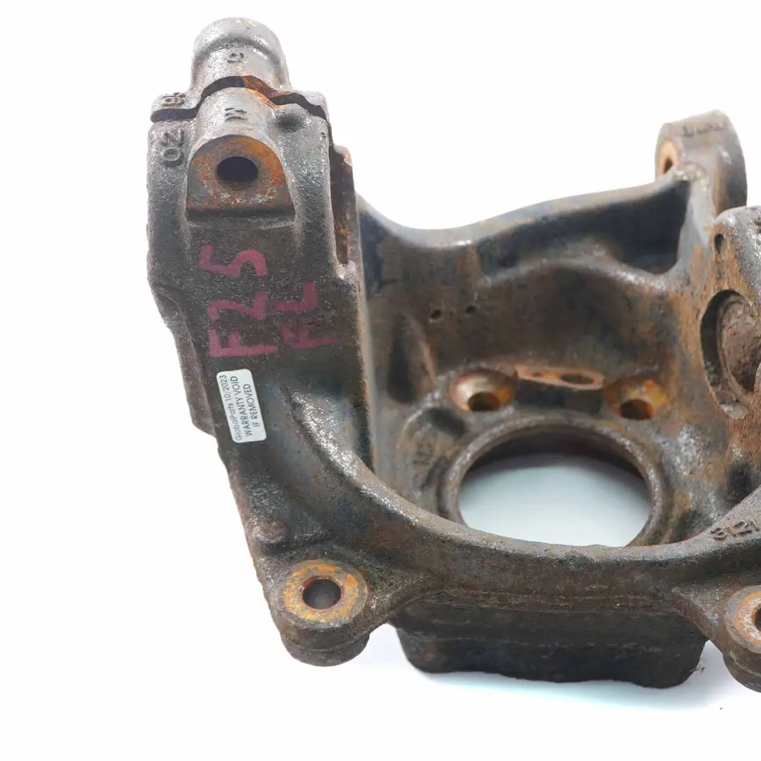 Radträger vorne links Achsaufhängung Lager halterung für BMW X3 F25 mit Teilenummer 6855953 BMW X3 F25 Radträger vorne links Achsaufhängung Lager halterung - SKU 6855953-2 - Teilenummer 6855953