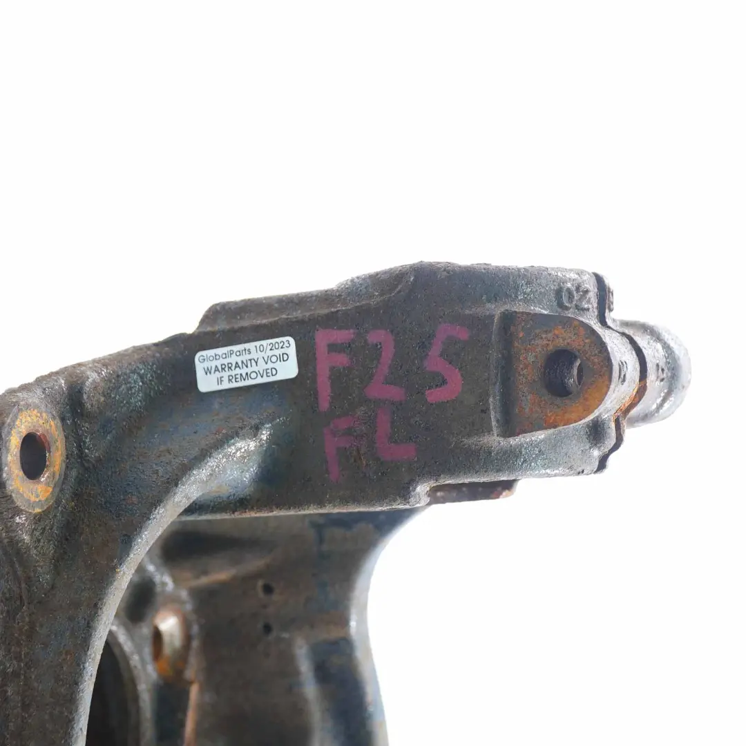 Portaruota Anteriore Sinistro Asse Montaggio Cuscinetto per BMW X3 F25 con numero di parte 6855953 BMW X3 F25 Portaruota Anteriore Sinistro Asse Montaggio Cuscinetto - SKU 6855953-2 - Numero di parte 6855953