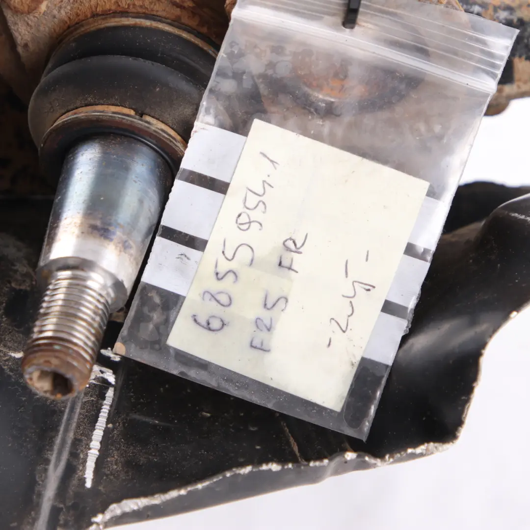 Support de suspension de l'essieu avant droit du porte-roue pour BMW X3 F25 à propos du numéro de pièce 6855954 BMW X3 F25 Support de suspension de l'essieu avant droit du porte-roue - SKU 6855954-1 - Numéro de pièce 6855954