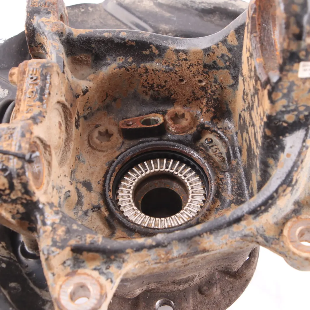 Support de suspension de l'essieu avant droit du porte-roue pour BMW X3 F25 à propos du numéro de pièce 6855954 BMW X3 F25 Support de suspension de l'essieu avant droit du porte-roue - SKU 6855954-1 - Numéro de pièce 6855954