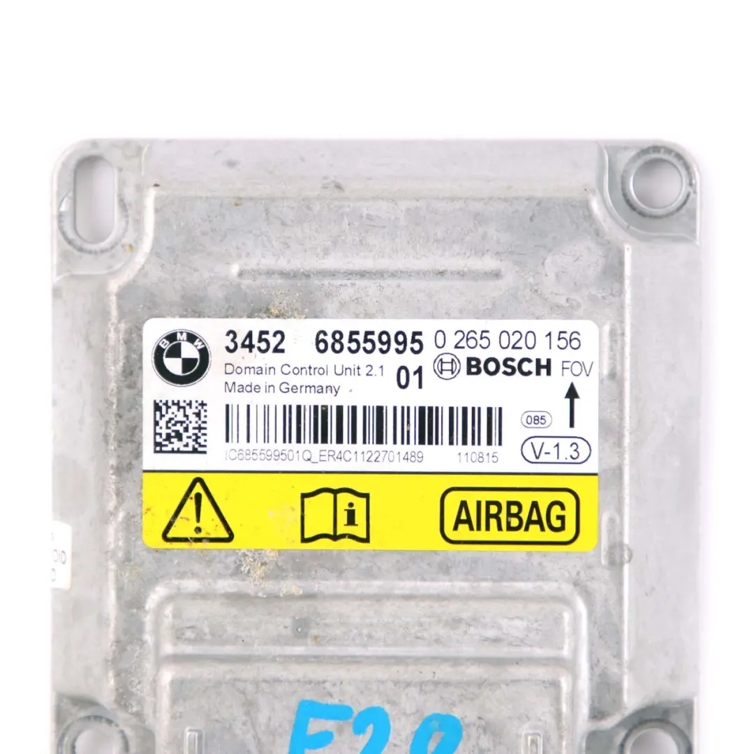 Module De Commande BMW F20 F21 F22 F30 F31 ECU ICM Plus pour à propos du numéro de pièce 6855995 Module De Commande BMW F20 F21 F22 F30 F31 ECU ICM Plus - SKU 6855995 - Numéro de pièce 6855995