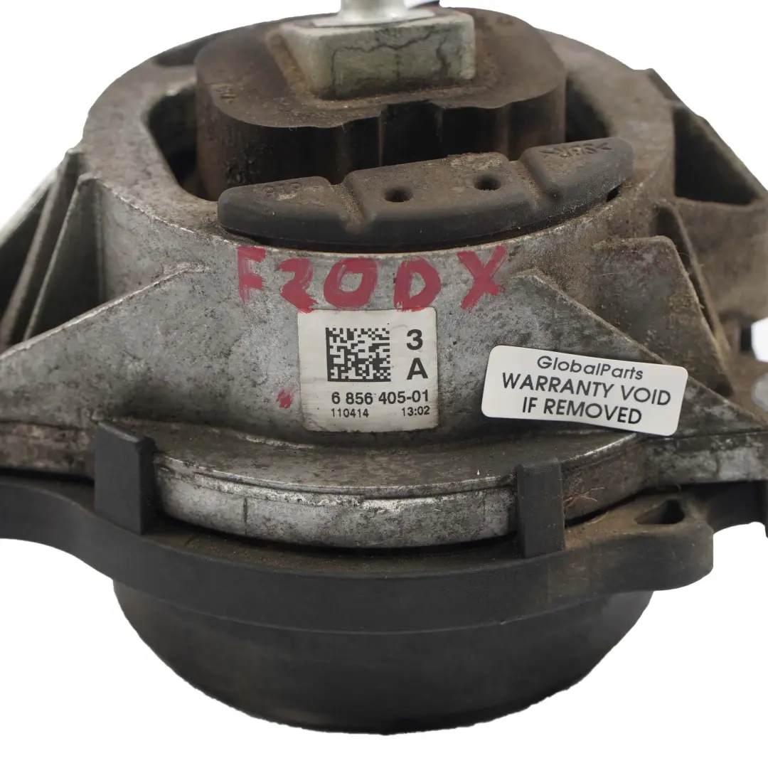 120dX 320dX xDrive N47N Support moteur caoutchouc gauche pour BMW F20 F30 à propos du numéro de pièce 6856405 BMW F20 F30 120dX 320dX xDrive N47N Support moteur caoutchouc gauche - SKU 6856405 - Numéro de pièce 6856405