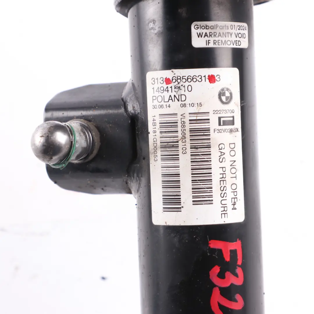 Strut xDrive Front Left N/S Suspension Shock Absorber to BMW F32 Spring with Part number 6856631 BMW F32 Spring Strut xDrive Front Left N/S Suspension Shock Absorber - SKU 6856631 - Part number 6856631