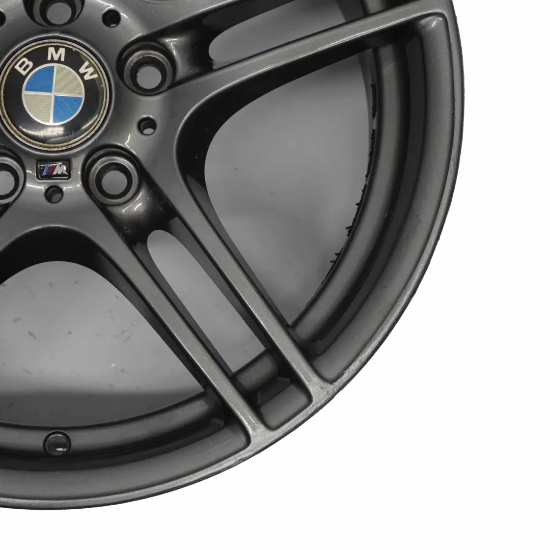 Alloy Rim M Performance Double Spoke 313M 18" 8,5J ET:52 to BMW E81 E87 Rear Wheel with Part number 6856667 BMW E81 E87 Rear Wheel Alloy Rim M Performance Double Spoke 313M 18" 8,5J ET:52 - SKU 6856667-2 - Part number 6856667