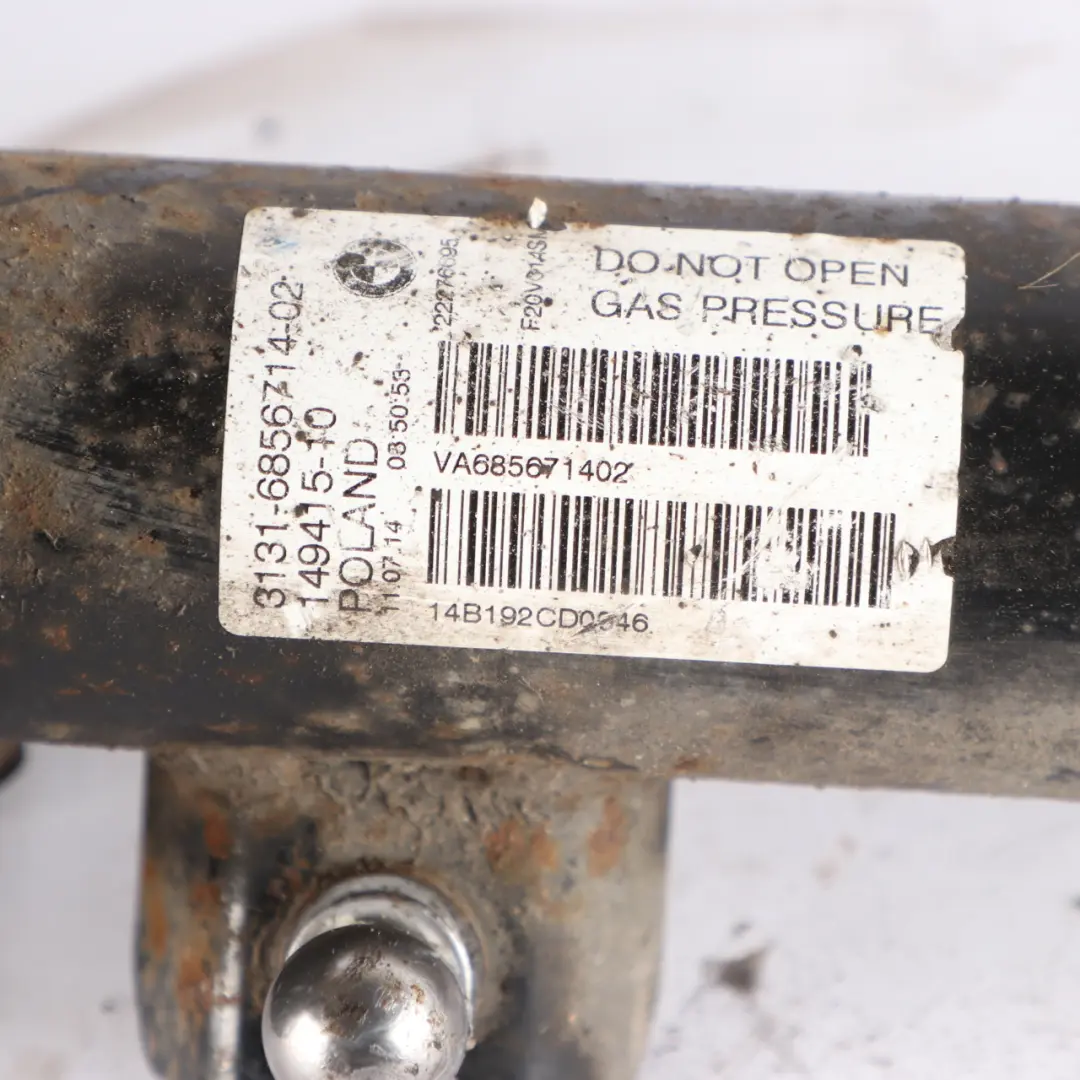 Puntal Muelle Delantero Puntal Amortiguador Izquierdo Derecho para BMW F20 con número de pieza 6856714 BMW F20 Puntal Muelle Delantero Puntal Amortiguador Izquierdo Derecho - SKU 6856714 - Número de pieza 6856714