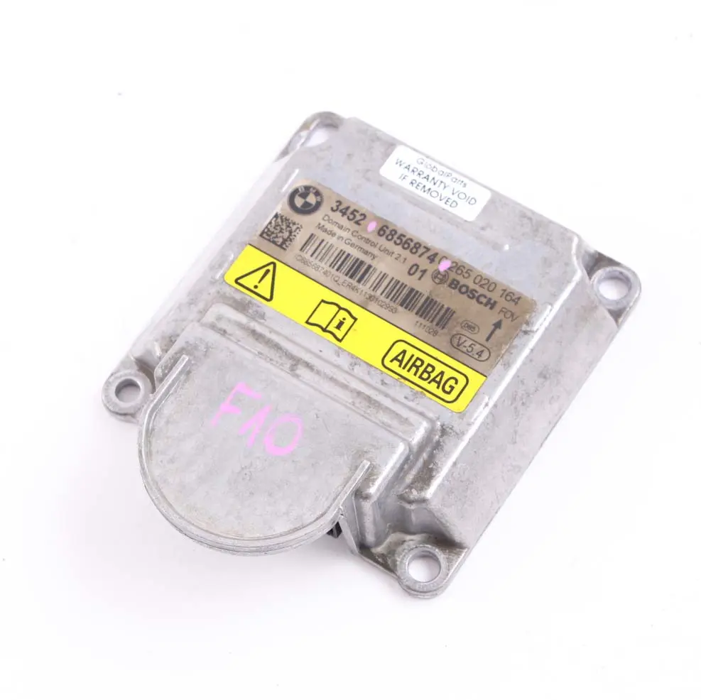 BMW F10 F11 F12 Moduł Airbag Poduszek Powietrznych ICM - SKU 6856874 - Numer Części 6856874