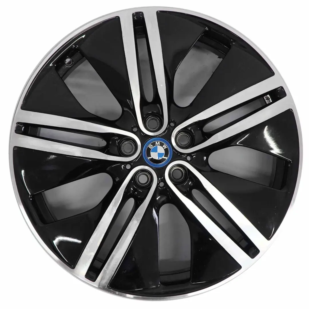 BMW i3 I01 Wheel Alloy Rim 20" Jet Black Double Spoke 430 ET:43 5J - SKU 6856898-1 - Part number 6856898