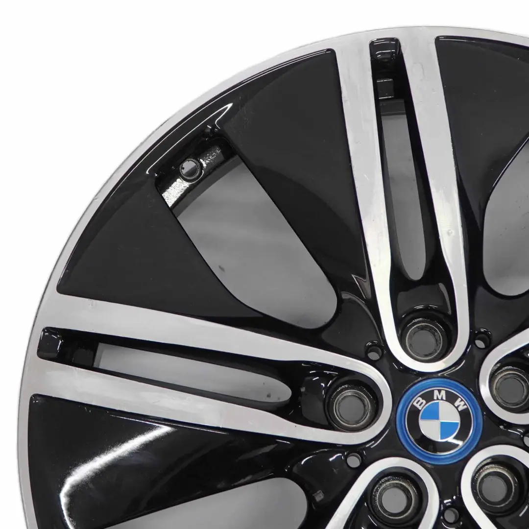 Alu Felge Alufelge 20" Jet Black Doppelspeiche 430 5J ET:43 für BMW i3 I01 mit Teilenummer 6856898 BMW i3 I01 Alu Felge Alufelge 20" Jet Black Doppelspeiche 430 5J ET:43 - SKU 6856898-1 - Teilenummer 6856898