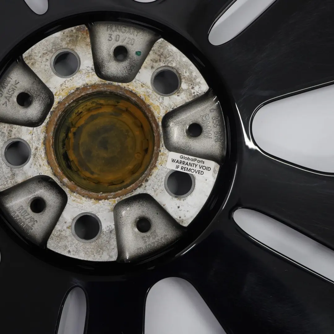 Cerchio In Lega 20" Jet Black Doppie Razze 430 Et:43 5J per BMW I3 I01 con numero di parte 6856898 BMW I3 I01 Cerchio In Lega 20" Jet Black Doppie Razze 430 Et:43 5J - SKU 6856898-2 - Numero di parte 6856898