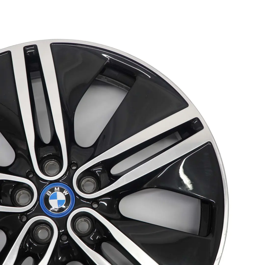 Alu Felge Alufelge 20" Jet Black Doppelspeiche 430 5J ET:43 für BMW i3 I01 mit Teilenummer 6856898 BMW i3 I01 Alu Felge Alufelge 20" Jet Black Doppelspeiche 430 5J ET:43 - SKU 6856898-2 - Teilenummer 6856898