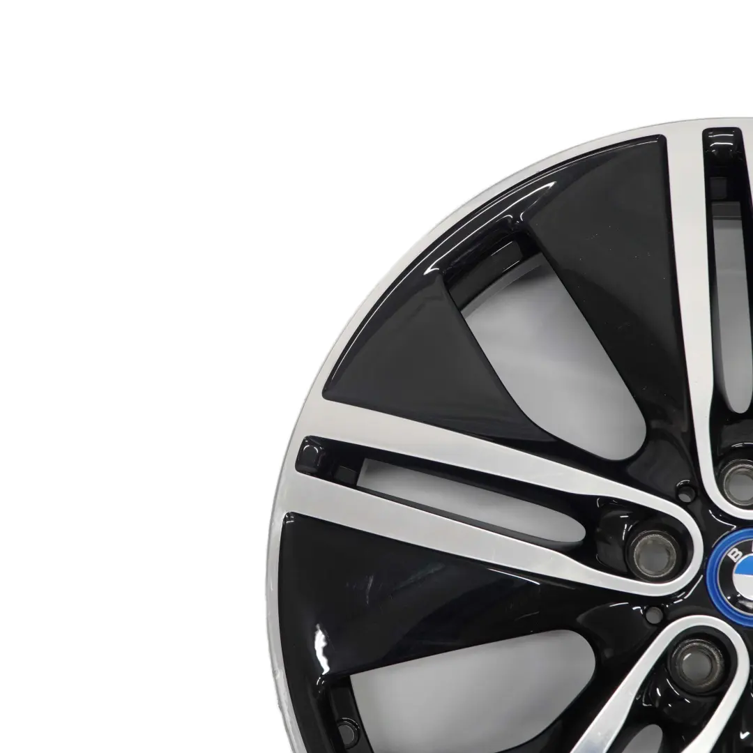 Cerchio In Lega 20" Jet Black Doppie Razze 430 Et:43 5J per BMW I3 I01 con numero di parte 6856898 BMW I3 I01 Cerchio In Lega 20" Jet Black Doppie Razze 430 Et:43 5J - SKU 6856898-2 - Numero di parte 6856898