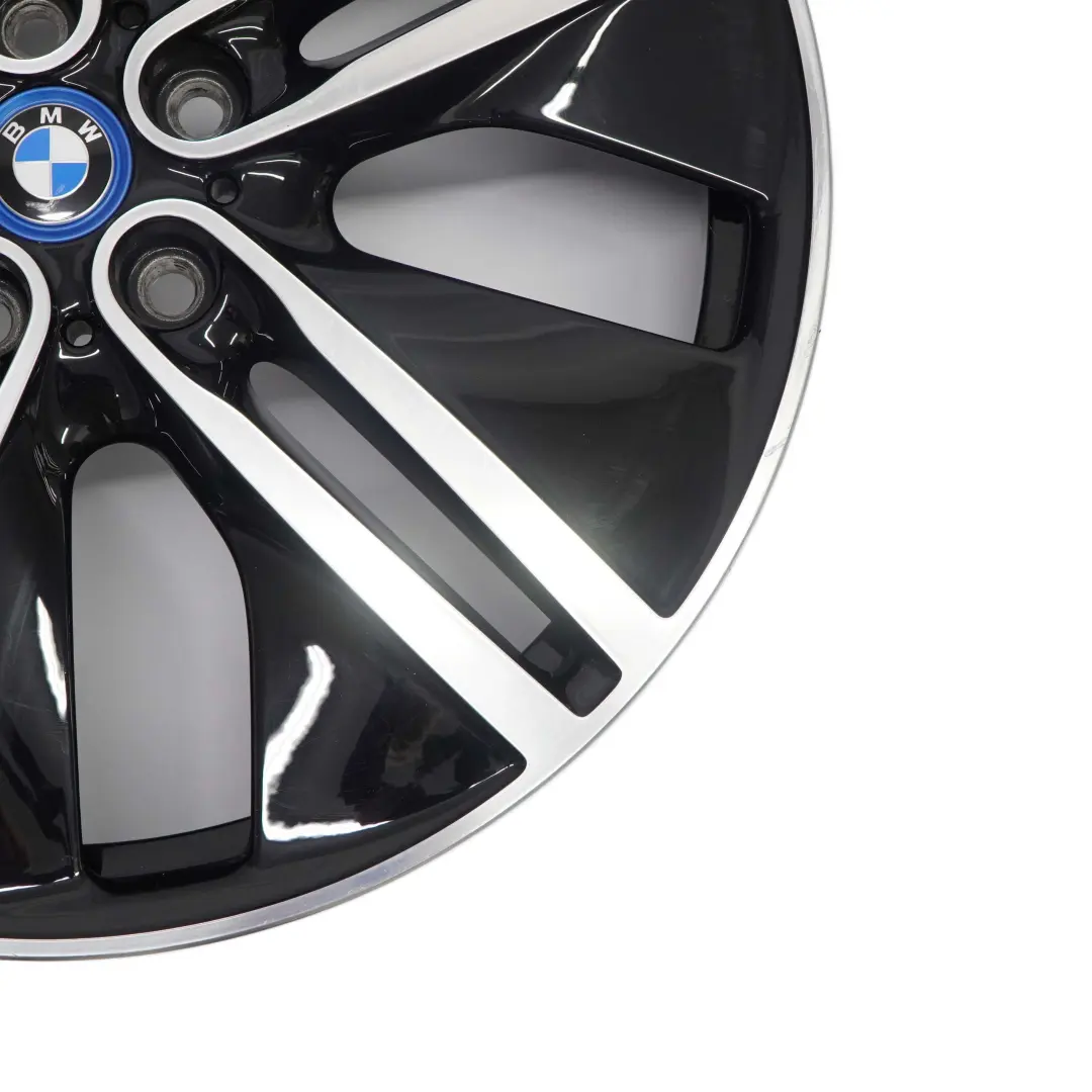 Cerchio In Lega 20" Jet Black Doppie Razze 430 Et:43 5J per BMW I3 I01 con numero di parte 6856898 BMW I3 I01 Cerchio In Lega 20" Jet Black Doppie Razze 430 Et:43 5J - SKU 6856898-2 - Numero di parte 6856898