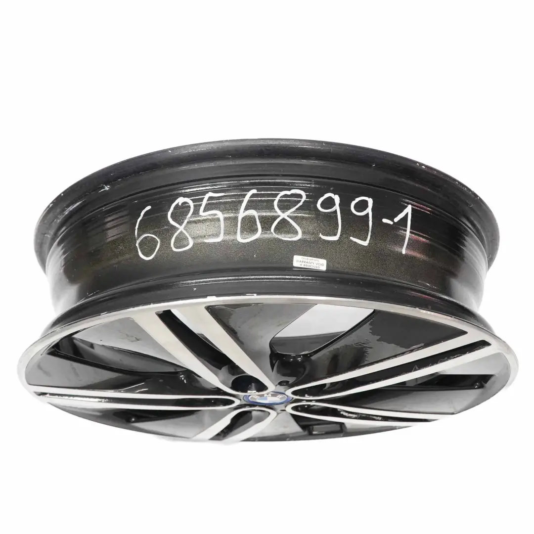 Alloy Rim 20" Jet Black Double Spoke 430 ET:53 5,5J to BMW i3 I01 Wheel with Part number 6856899 BMW i3 I01 Wheel Alloy Rim 20" Jet Black Double Spoke 430 ET:53 5,5J - SKU 6856899-1 - Part number 6856899
