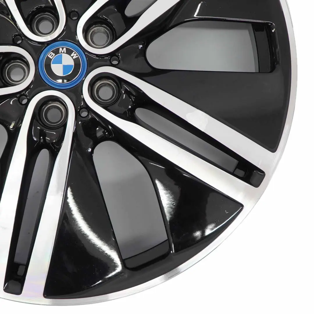 Cerchio In Lega 20" Jet Black Doppie Razze 430 Et:53 5,5J per BMW I3 I01 con numero di parte 6856899 BMW I3 I01 Cerchio In Lega 20" Jet Black Doppie Razze 430 Et:53 5,5J - SKU 6856899-2 - Numero di parte 6856899