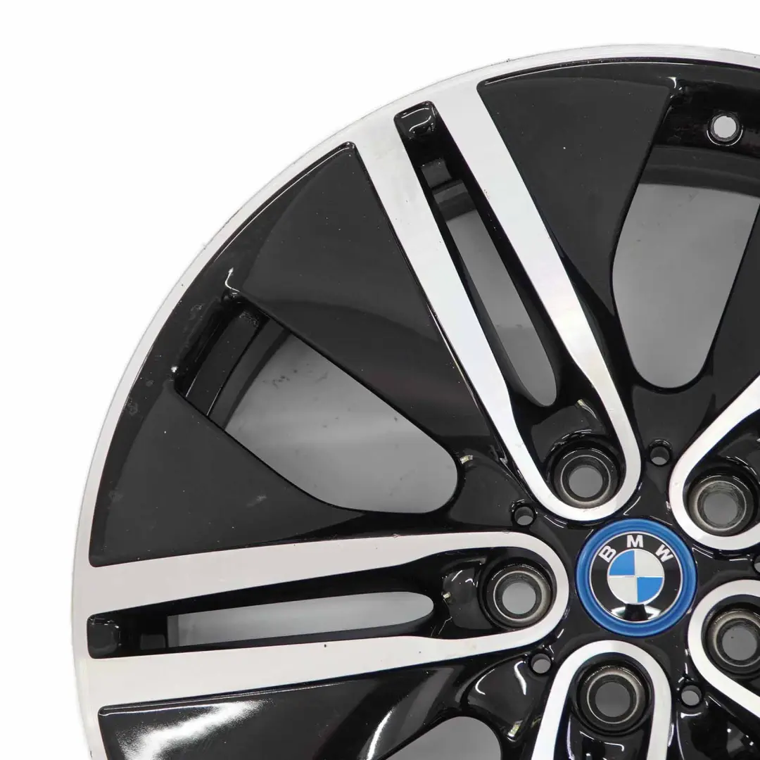 Cerchio In Lega 20" Jet Black Doppie Razze 430 Et:53 5,5J per BMW I3 I01 con numero di parte 6856899 BMW I3 I01 Cerchio In Lega 20" Jet Black Doppie Razze 430 Et:53 5,5J - SKU 6856899-2 - Numero di parte 6856899
