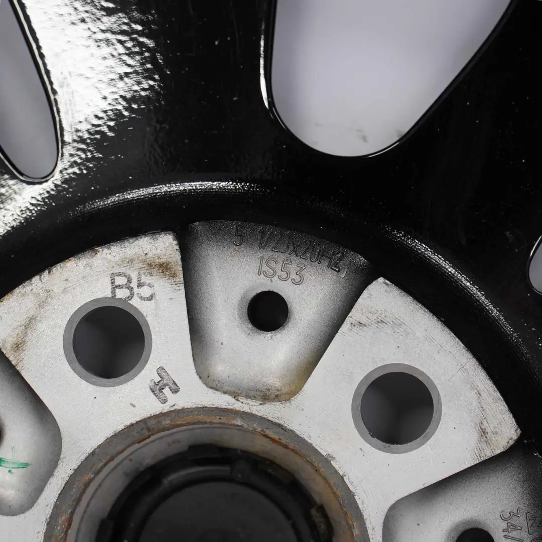 Alloy Rim 20" Jet Black Double Spoke 430 ET:53 5,5J to BMW i3 I01 Wheel with Part number 6856899 BMW i3 I01 Wheel Alloy Rim 20" Jet Black Double Spoke 430 ET:53 5,5J - SKU 6856899-3 - Part number 6856899