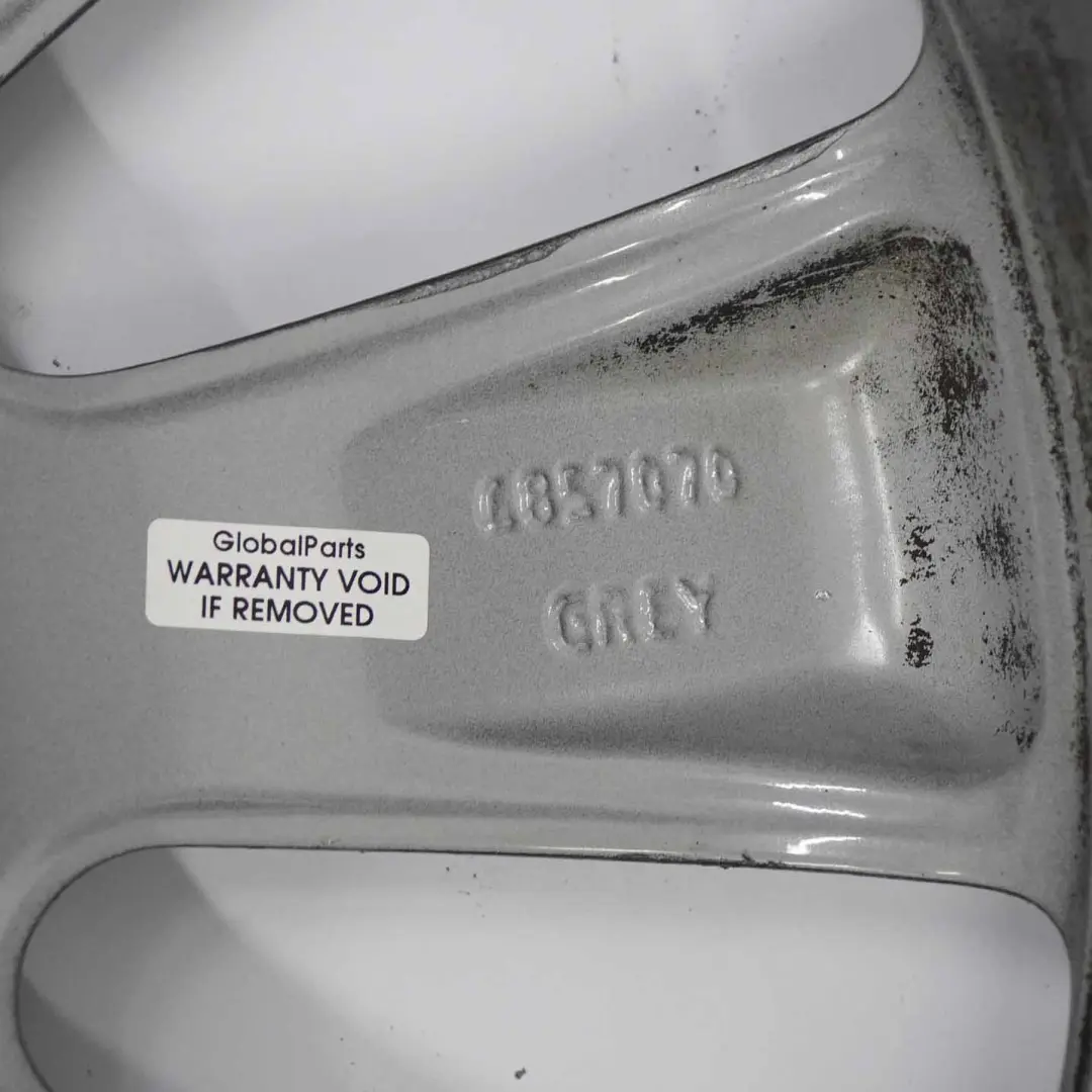 Mini R55 R56 R57 Grigio Cerchio in lega 17" 7J ET:48 Raggi Conici 121 - SKU 6857070-2 - Numero di parte 6857070