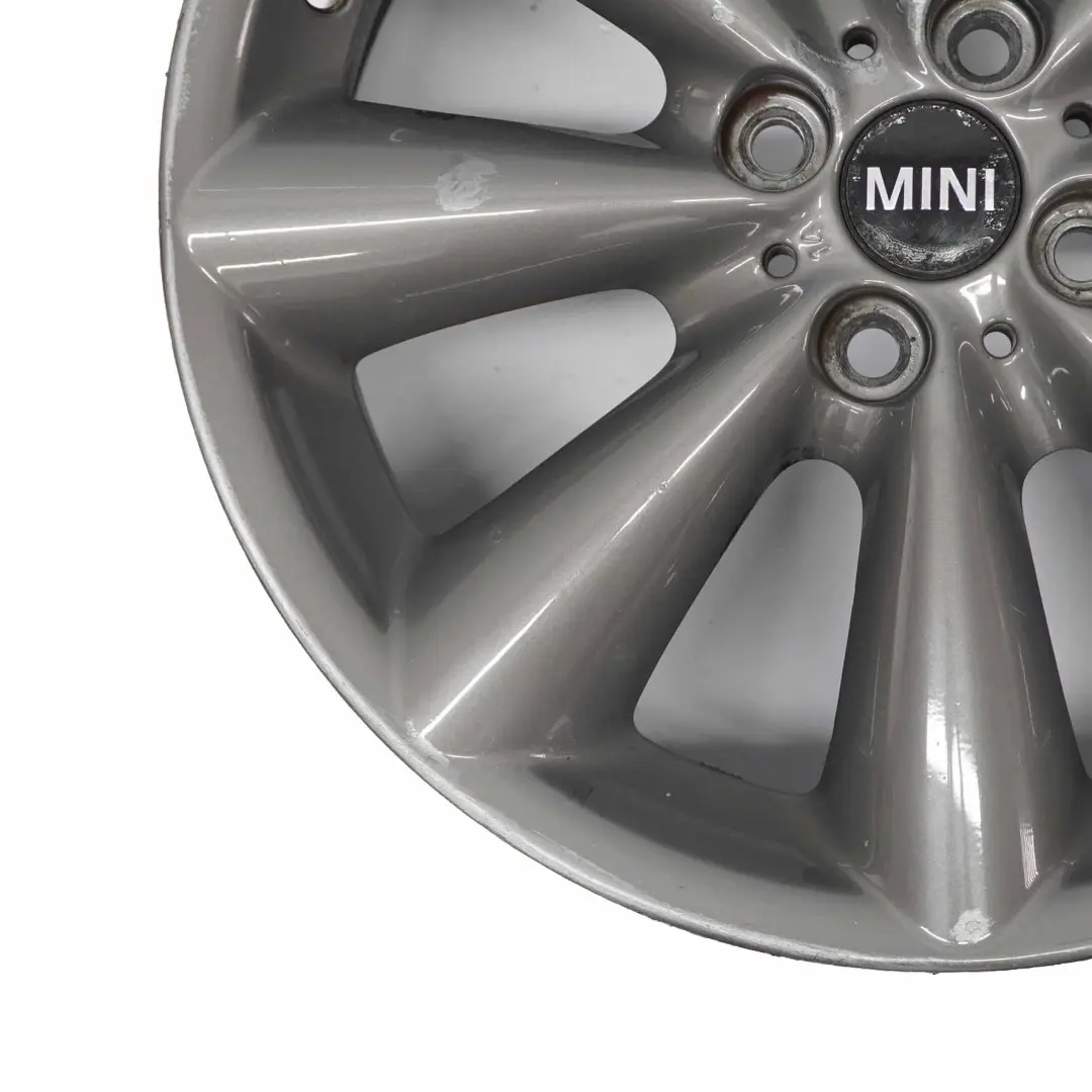 Grey Wheel Alloy Rim 17" 7J ET:48 Conical Spoke 121 to Mini R55 R56 R57 with Part number 6857070 Mini R55 R56 R57 Grey Wheel Alloy Rim 17" 7J ET:48 Conical Spoke 121 - SKU 6857070-3 - Part number 6857070