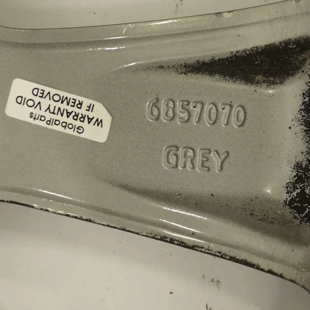 Grey Wheel Alloy Rim 17" 7J ET:48 Conical Spoke 121 to Mini R55 R56 R57 with Part number 6857070 Mini R55 R56 R57 Grey Wheel Alloy Rim 17" 7J ET:48 Conical Spoke 121 - SKU 6857070-3 - Part number 6857070