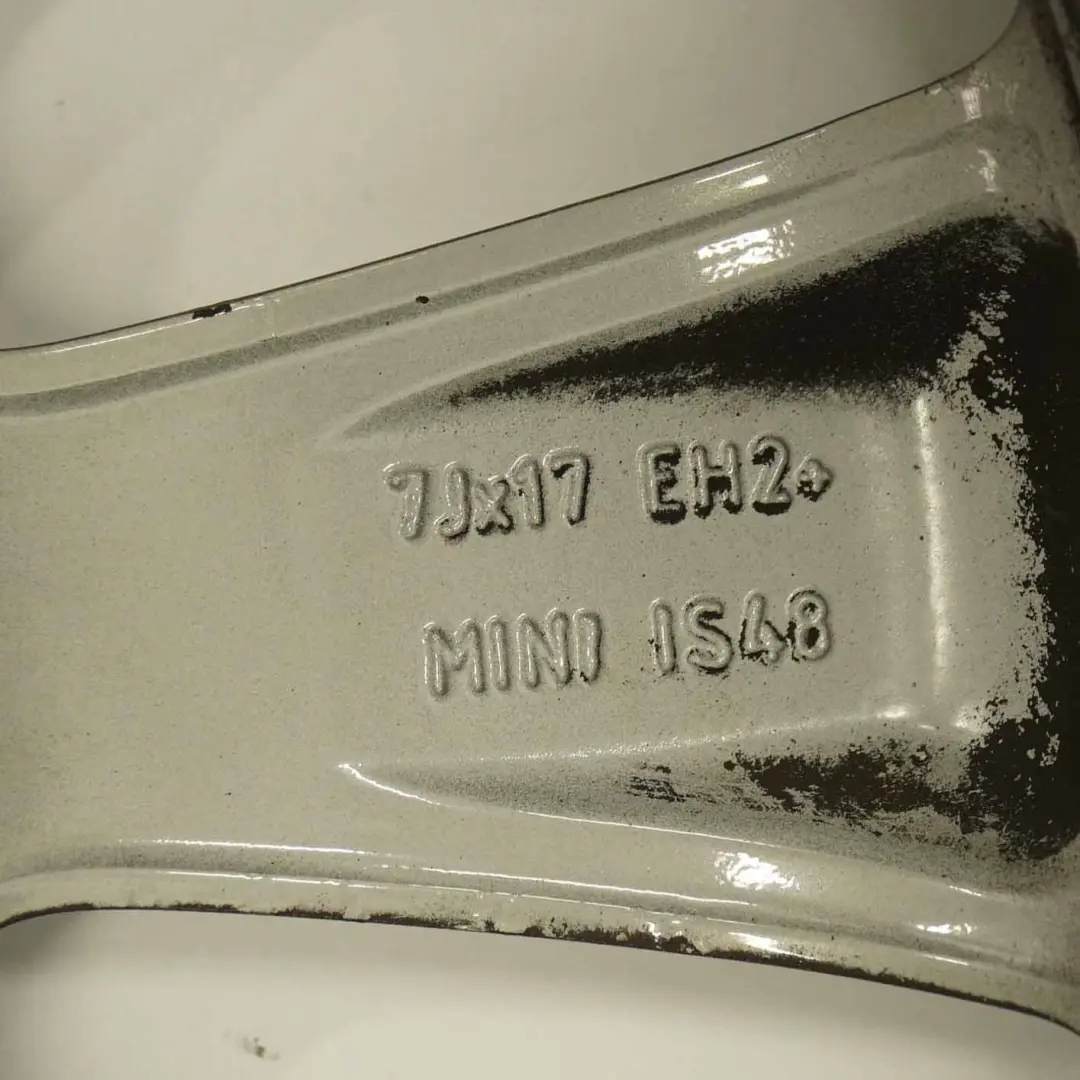 Grey Wheel Alloy Rim 17" 7J ET:48 Conical Spoke 121 to Mini R55 R56 R57 with Part number 6857070 Mini R55 R56 R57 Grey Wheel Alloy Rim 17" 7J ET:48 Conical Spoke 121 - SKU 6857070-3 - Part number 6857070