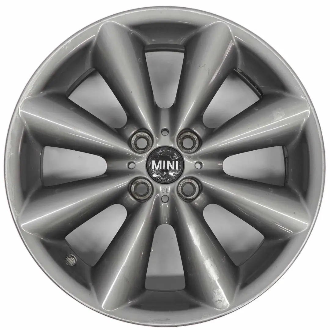 Mini R55 R56 R57 Grey Wheel Alloy Rim 17" 7J ET:48 Conical Spoke 121 - SKU 6857070-4 - Part number 6857070