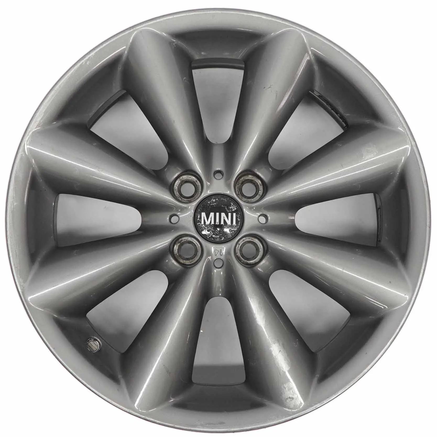 Mini R55 R56 R57 Grey Wheel Alloy Rim 17" 7J ET:48 Conical Spoke 121 6857070