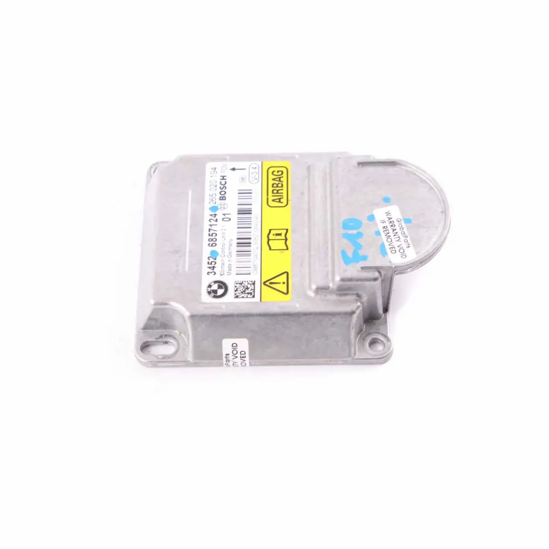 Crash Module BMW F01 F02 LCI F10 F11 F13 ICM Control Unit ECU to with Part number 6857124 Crash Module BMW F01 F02 LCI F10 F11 F13 ICM Control Unit ECU - SKU 6857124 - Part number 6857124