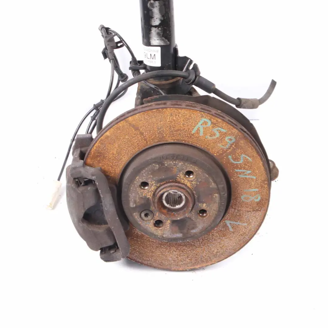 Front Left N/S Suspension Leg Spring Strut Brake Disc Caliper to Mini R59 Cooper S with Part number 6857135 Mini R59 Cooper S Front Left N/S Suspension Leg Spring Strut Brake Disc Caliper - SKU 6857135-1 - Part number 6857135