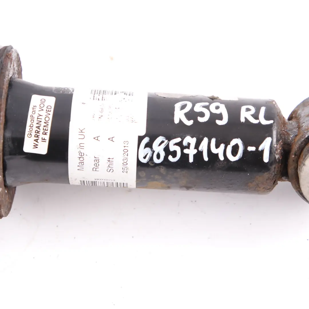 Strut Rear Cooper S Suspension Left N/S Shock Absorber Roadster to Mini R59 Spring with Part number 6857140 Mini R59 Spring Strut Rear Cooper S Suspension Left N/S Shock Absorber Roadster - SKU 6857140-1 - Part number 6857140